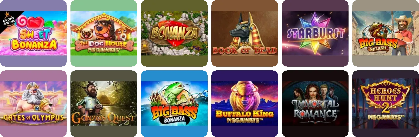 Rockwin Casino game lobby